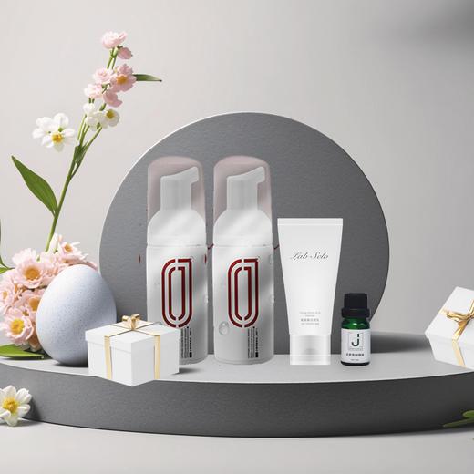 【清透】2瓶女慕斯精华+1瓶茶树精油+1支私界氨基酸洁面乳 60g/100ml 商品图0