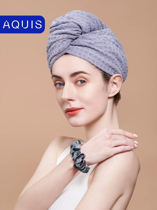 正品Aquis最新四代升级干发帽卡戴珊家族高级干发巾 商品图0