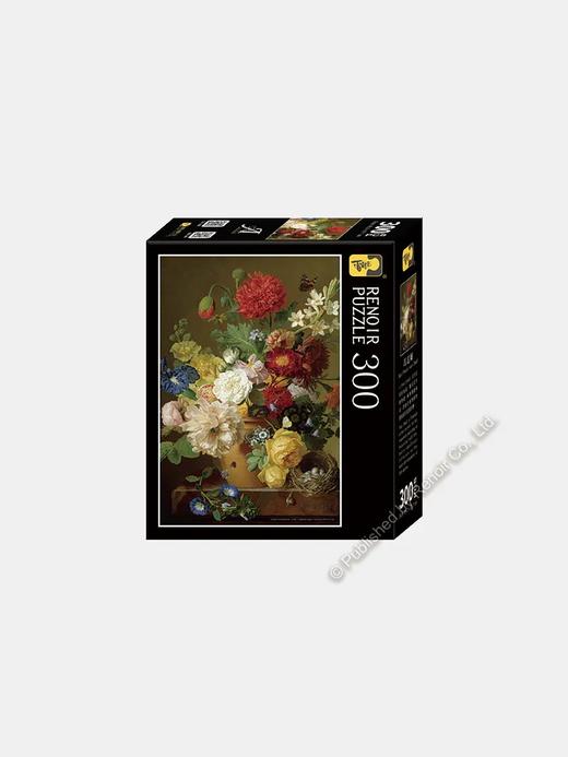 大理石壁架上的花卉/300片 商品图1