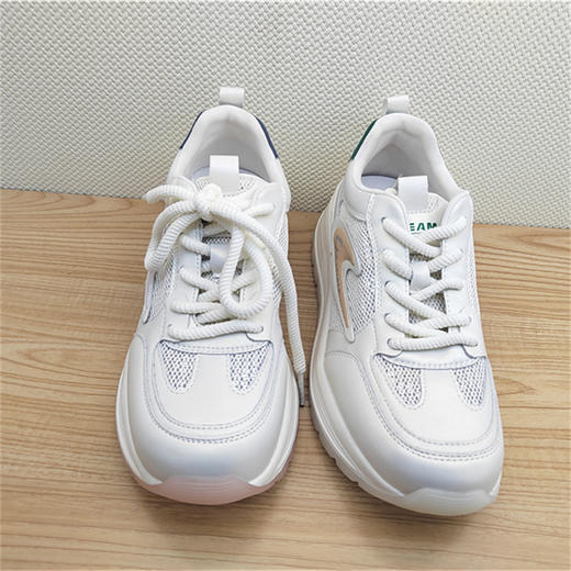 豪行夏季新款24230270运动休闲韩版中跟女鞋凉鞋网鞋 商品图0