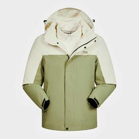 【云粉节】  【5.8折】6楼吉普JEEP男式冲锋衣抓绒两件套吊牌价2399折后价1099