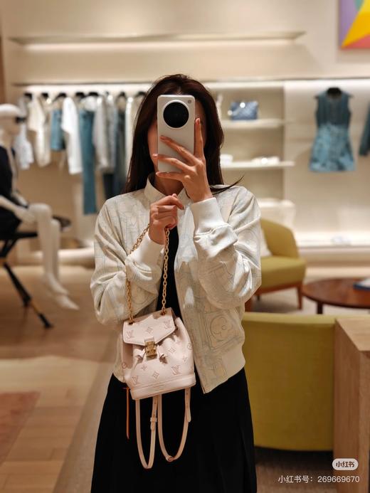 D072432新款草莓粉mini双肩包单肩斜挎包 商品图9