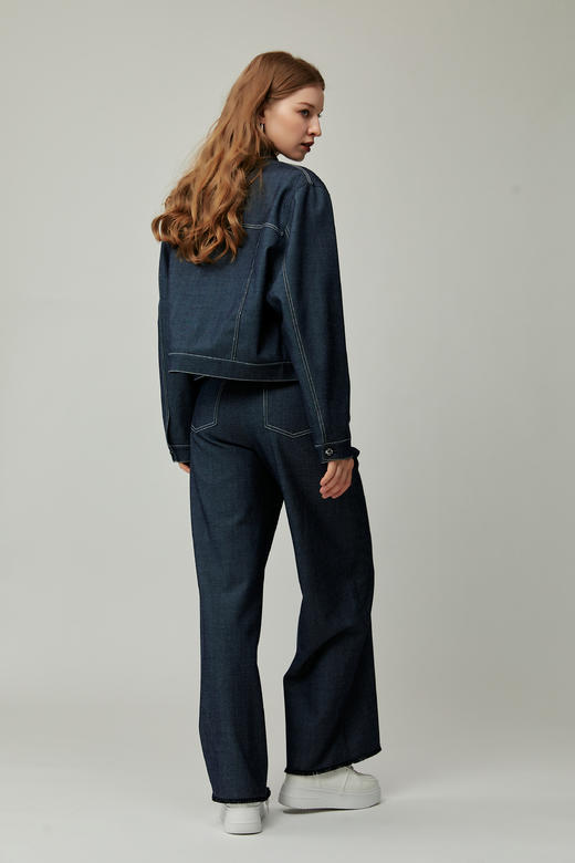 SAFICOO 飒爽干练 立体短款箱式外套 商品图2