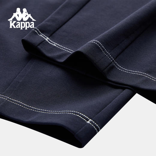 Kappa卡帕背靠背运动长裤女款2025新款秋季休闲百搭直筒阔腿裤女K0F62AK43 商品图3