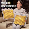 自然醒竹席款抱抱猫抱枕沙发靠枕床头汽车靠背垫女生睡觉抱枕车用夏QYL 商品缩略图1