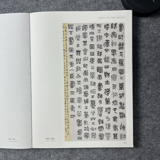 2022中国书法年展 全国篆书隶书篆刻作品集 商品图1