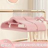 超值10个装！【植绒防滑，呵护衣物！】植绒衣架防滑 无痕不起肩家用衣柜挂衣 加厚收纳衣撑 酒店宿舍晾衣架-QA 商品缩略图5