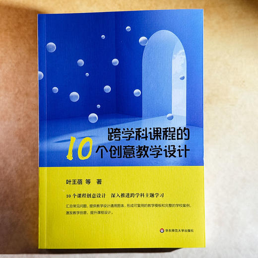 跨学科课程的10个创意教学设计 叶王蓓 立足新课程标准 中小学案例 商品图1