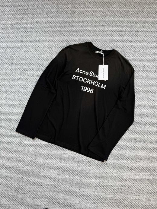 Acne Studios 1996系列复古水洗磨破做旧版长袖上衣 男女同款情侣系列 （BG） 商品图0