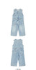 jnby  25年秋款  牛仔背带长裤  1P8E11210 商品缩略图3