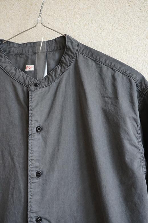 OUTIL炭黑中长款衬衣 商品图3