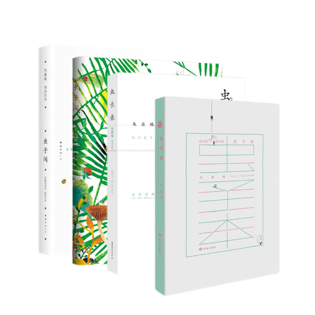 朱赢椿虫子系列《虫子本+虫子旁+虫子间（少儿版）+虫子间（共读版）》