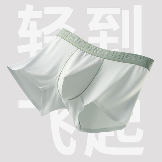XN-TH9080  80S兰精莫代尔男士内裤纯色无痕平角裤中腰男生内裤 商品图1