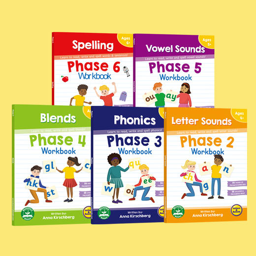 【代发】文脉书局junior自然拼读科普解码书分级阅读英语音标教材绘本 商品图4