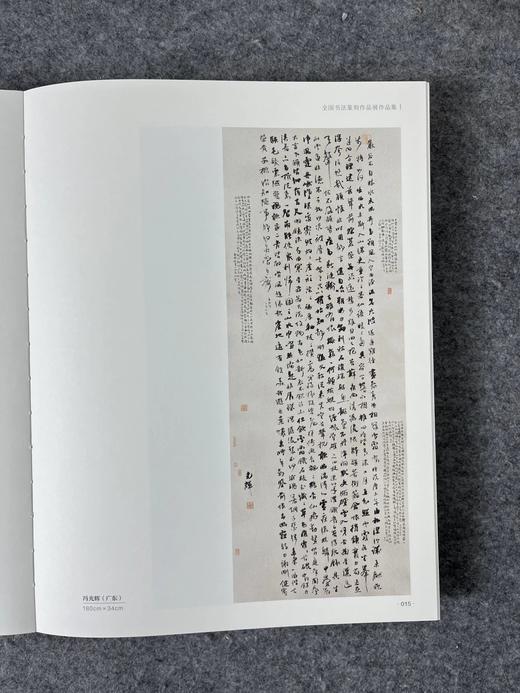 2023中国书法•年展 全国书法篆刻作品展作品集 商品图3