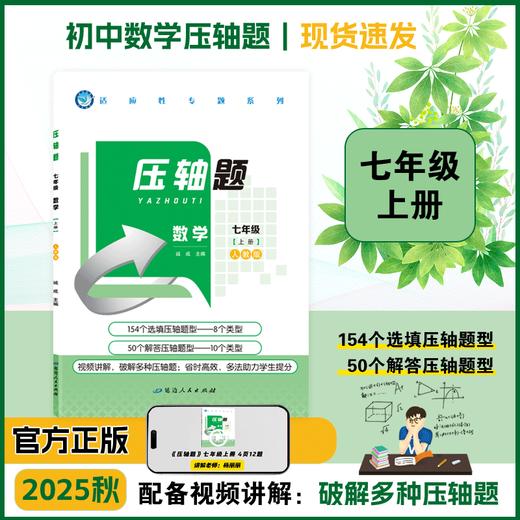 2025 压轴题  人教版 商品图0