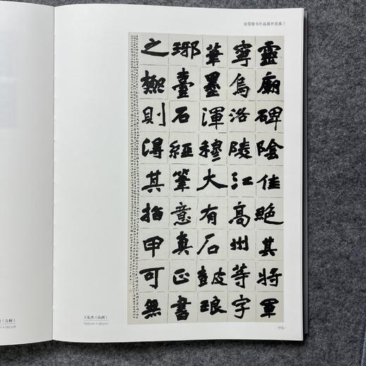 2022中国书法年展 全国楷书作品展作品集  商品图2