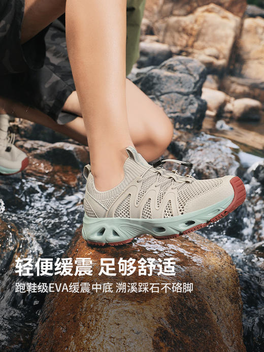 【男女同款】斯柏锐防滑运动鞋，户外溯溪鞋，透气速干涉水鞋 登山溪流沙滩凉鞋  上班通勤溯溪一把抓！ 商品图2