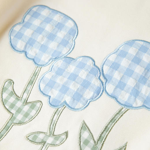 【辛巴娜娜】simbanana儿童卫衣春秋新款童装女童上衣洋气小童圆领套头衫 商品图2