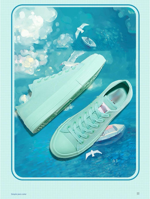 MJ｜飞跃feiyue帆布低帮休闲圆头女生板鞋微瑕清仓3038 商品图2