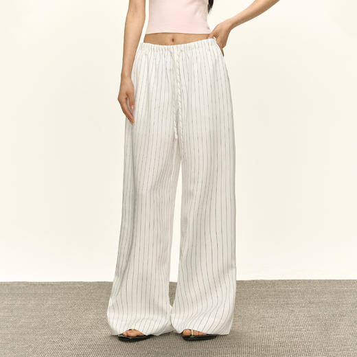 Ariseism 美式复古设计感休闲裤女夏季新款长裤子 商品图0