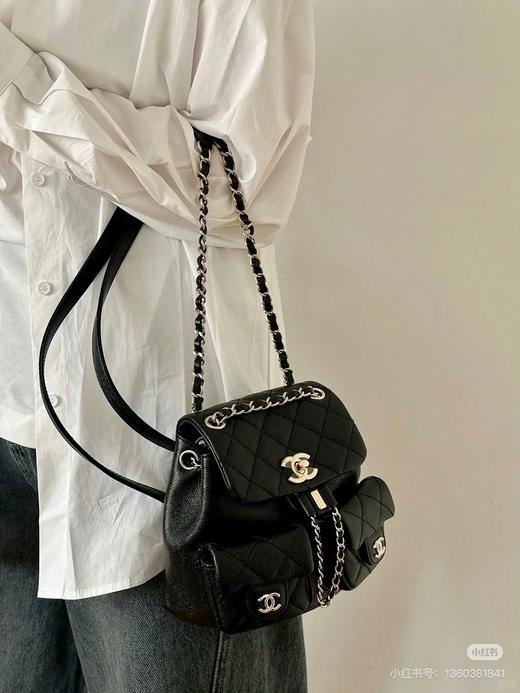 D072433黑金小青蛙可可爱爱双肩包 单肩手提包 商品图6