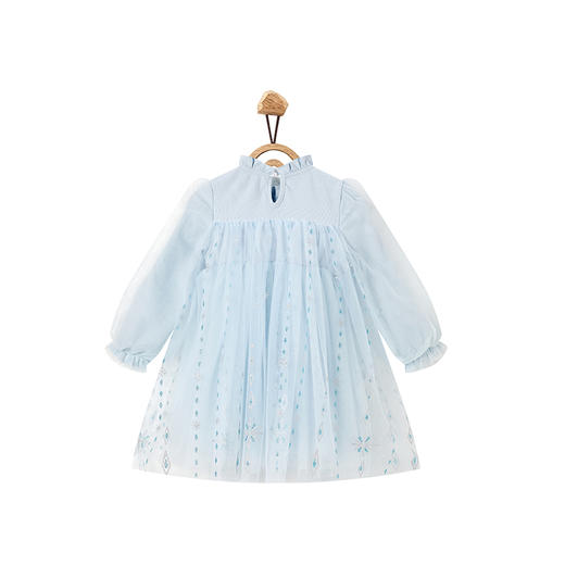 【辛巴娜娜】simbanana女童连衣裙春秋款新款儿童公主裙子宝宝洋气网纱 商品图1