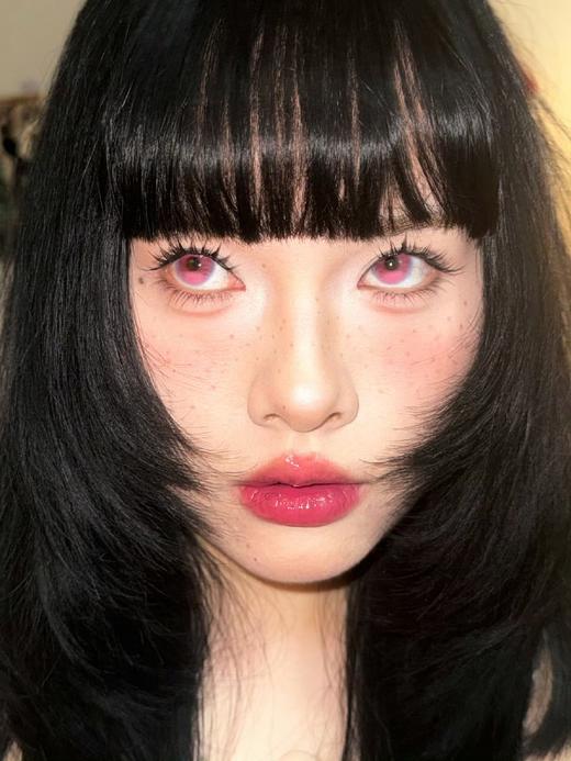 Recolook 半年抛 cos片 芭比粉 直径14.5mm 商品图5