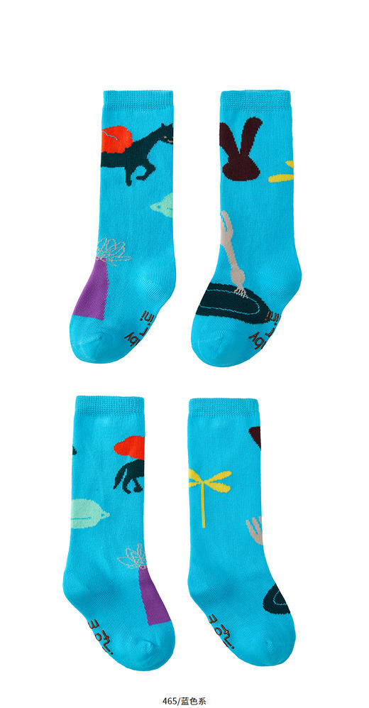 jnby  25年秋款  中筒袜 XP8N10130 商品图9