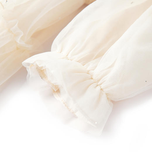 【辛巴娜娜】simbanana春秋新款小童女宝宝公主裙蝴蝶结大翻领纱裙马甲两件套 商品图4