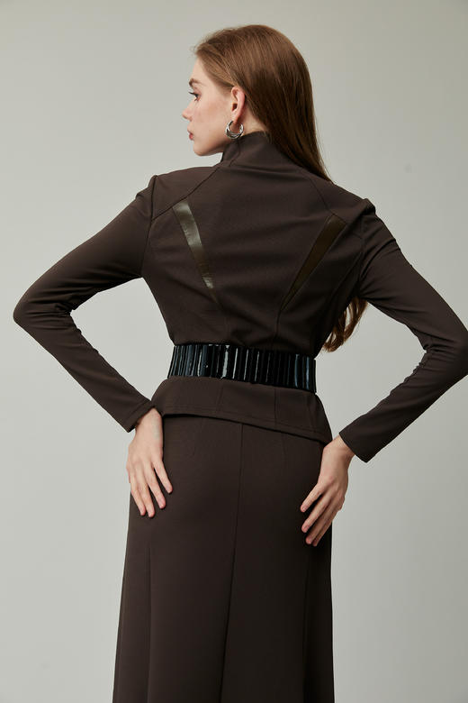 SAFICOO 优雅女人 贴体塑形式针织衫 商品图3