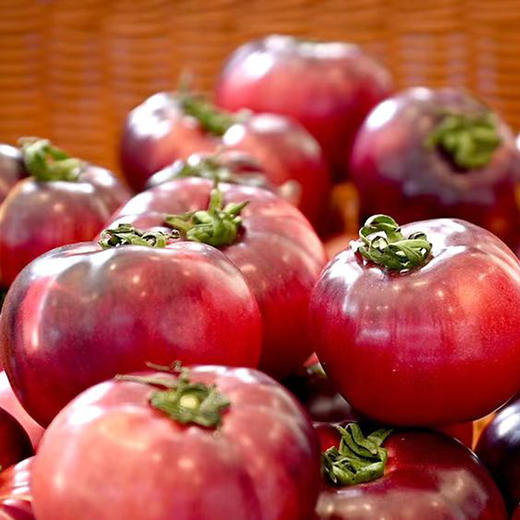 康美鲜黑番茄  自然生长，番茄黑化程度每颗不一样，介意慎拍 商品图12