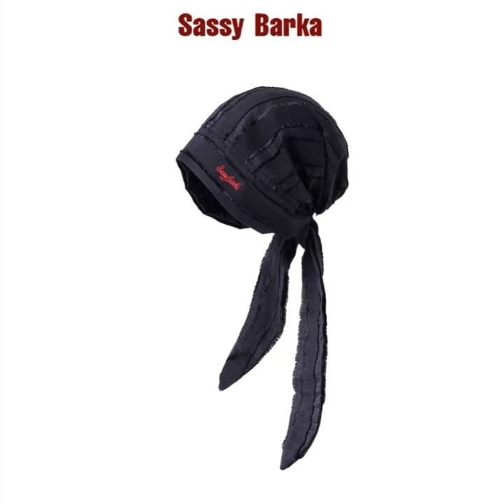 系带头巾-黑曜石251110