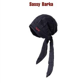 系带头巾-黑曜石251110