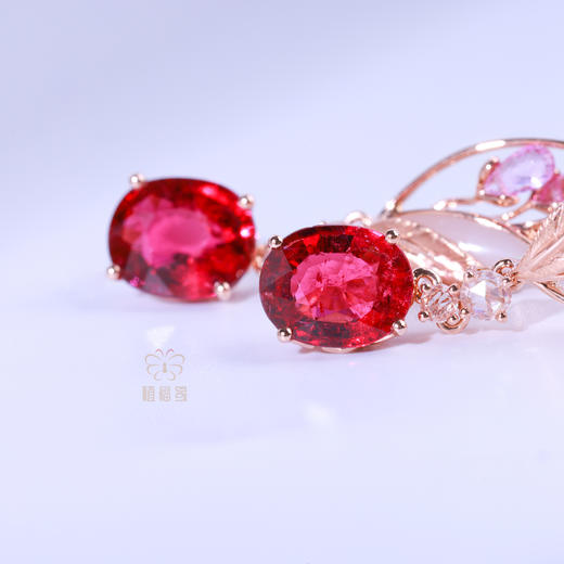 【翩翩起舞】碧玺耳坠   CB12505061 商品图5