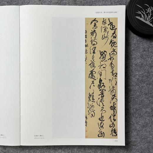 2022中国书法年展-全国行书草书作品展作品集 商品图2