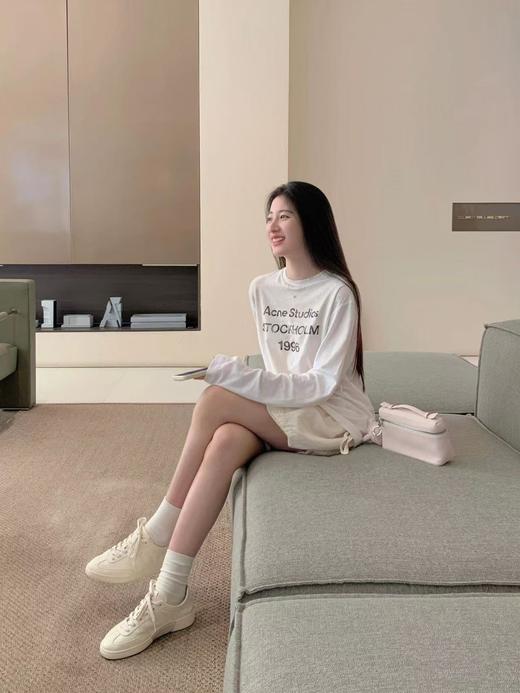 Acne Studios 1996系列复古水洗磨破做旧版长袖上衣 男女同款情侣系列 （BG） 商品图7