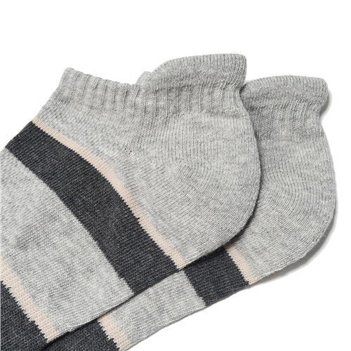 佐丹奴男装棉质条纹舒适短袜（一扎2双）01155022 商品图3