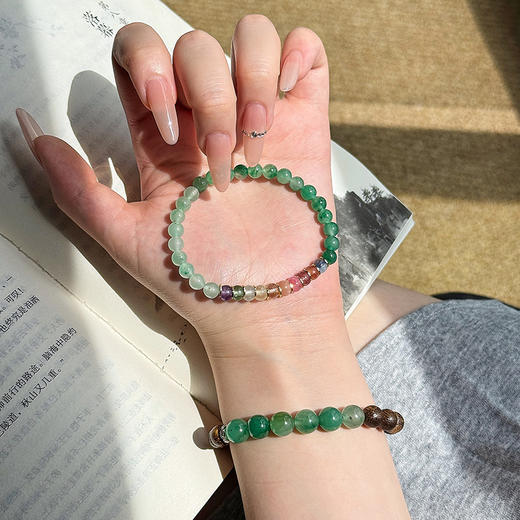 【贺福安  非洲翠多宝饰品集合】冰透天然 送礼必备 色泽温润清透 商品图9