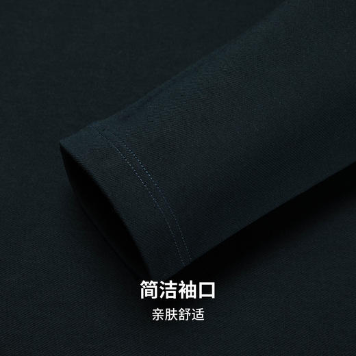 【含桑蚕丝】圣得西男士针织Polo衫2025秋弹力透气商务休闲长袖 商品图8