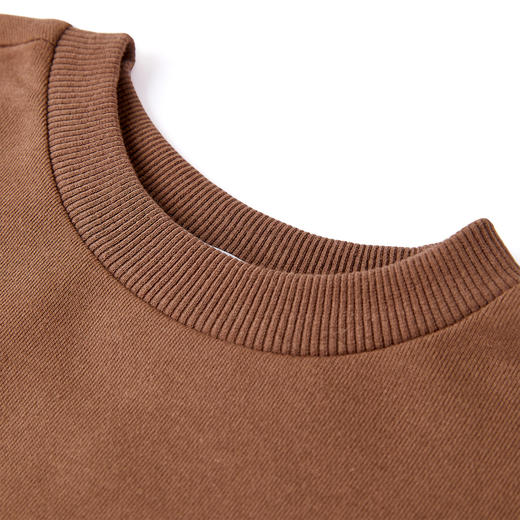 【辛巴娜娜】simbanana秋季新款男中大童宽松圆领套头卫衣潮流字母高街小众上衣 商品图2