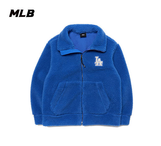 【年货专场】MLB秋季男女情侣NY羊羔绒外套3AFDB0326【微瑕热销中无货退款介意勿拍】 商品图9