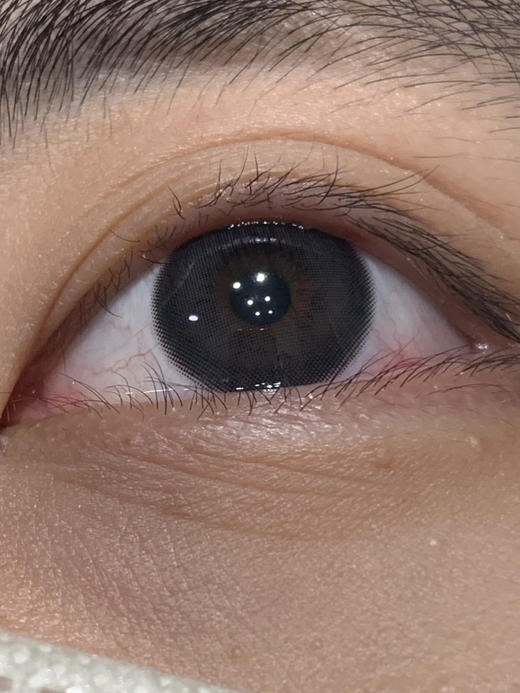 蓝黑色 显白瞳白菜价🥬14.2mm (着色13.4mm) 商品图0