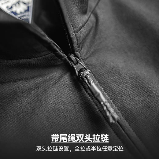 马登工装山系机能立领马甲黑色户外通勤叠穿轻薄款背心无袖男士夏 商品图2