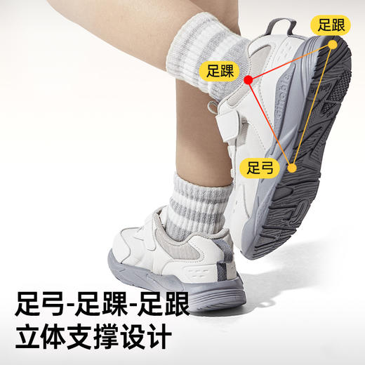 A基诺浦 学步鞋 25春季男女儿童软底机能鞋 潮流百搭宝宝鞋子GW1698 商品图4