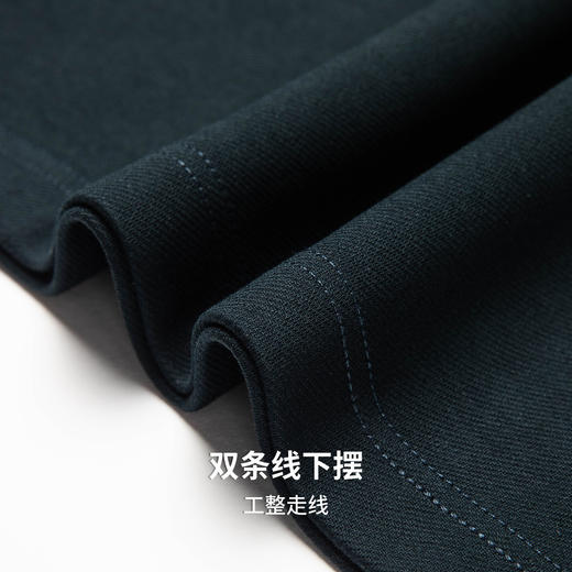 【含桑蚕丝】圣得西男士针织Polo衫2025秋弹力透气商务休闲长袖 商品图9