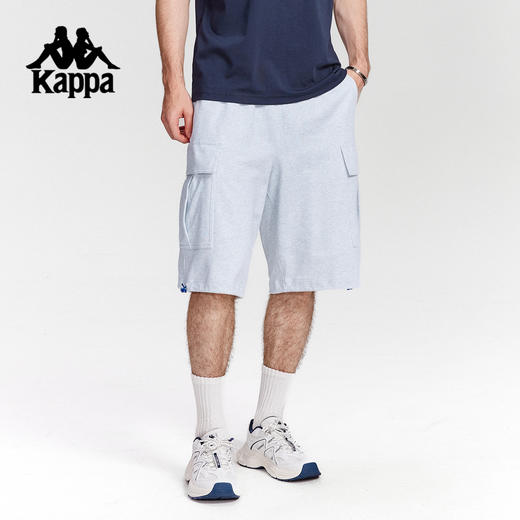 Kappa卡帕背靠背运动短裤男款2025新款夏季宽松透气休闲工装裤女KPCJCDY02 商品图3