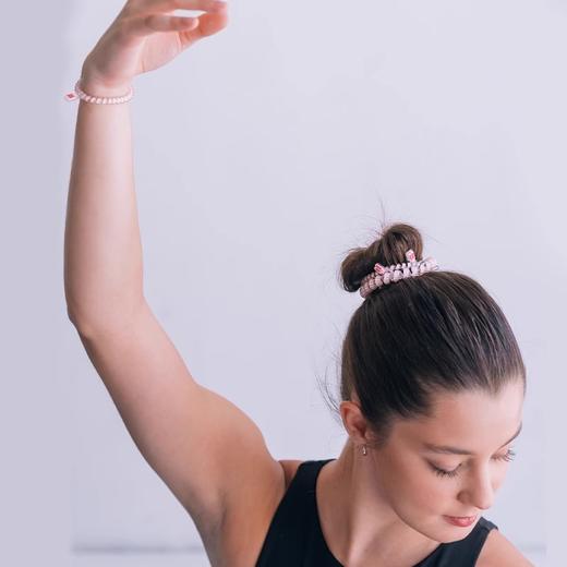 美国TELETIES电话线手环发圈两用基础纯色欧美时尚高弹力无痕发饰 商品图3