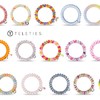 美国TELETIES电话线手环发圈两用基础纯色欧美时尚高弹力无痕发饰 商品缩略图0