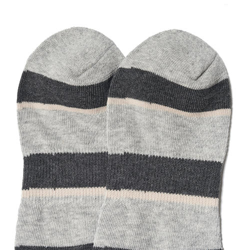 佐丹奴男装棉质条纹舒适短袜（一扎2双）01155022 商品图4